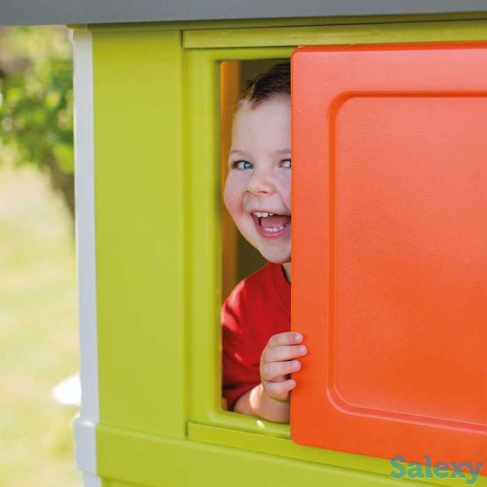 Детский игровой домик Smoby,на сваях с горкой, фотография 3