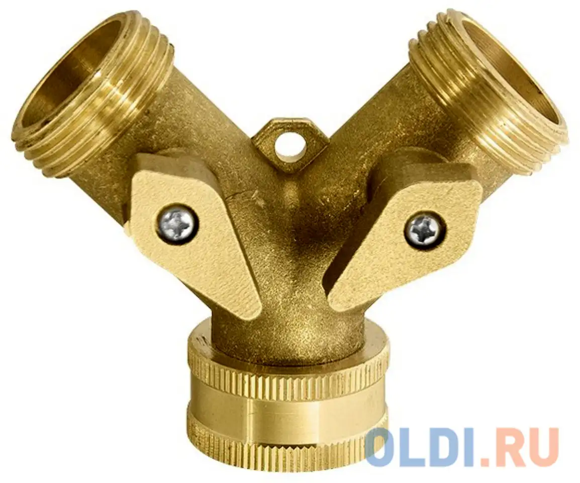 Разветвитель 2- х канальный, регулируемый, внешняя и внутренняя резьба 3/4