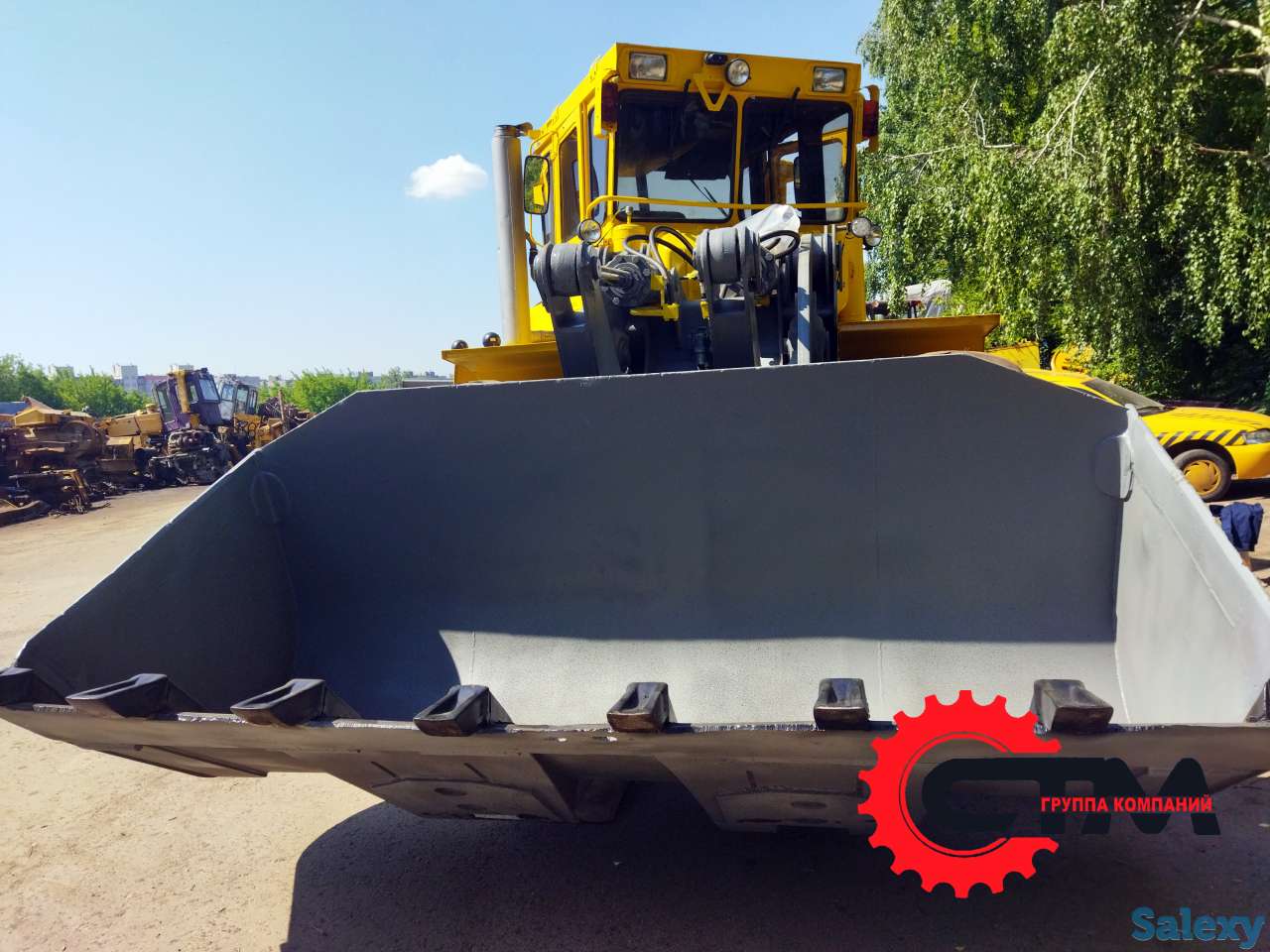 Погрузчик К-702 мва удм2, отвал, ковш, фотография 2