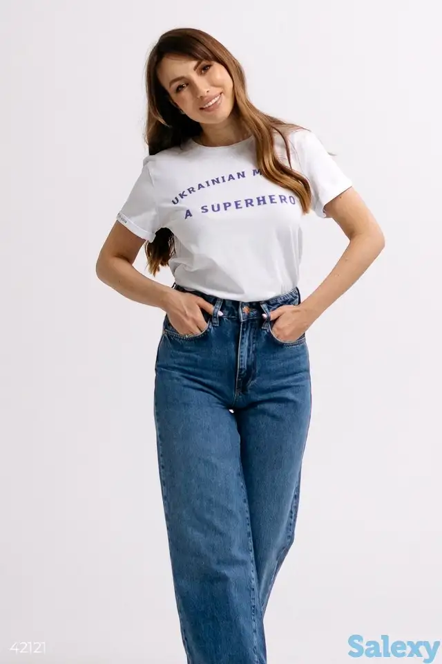 Футболка с оригинальным принтом gepur, фотография 1