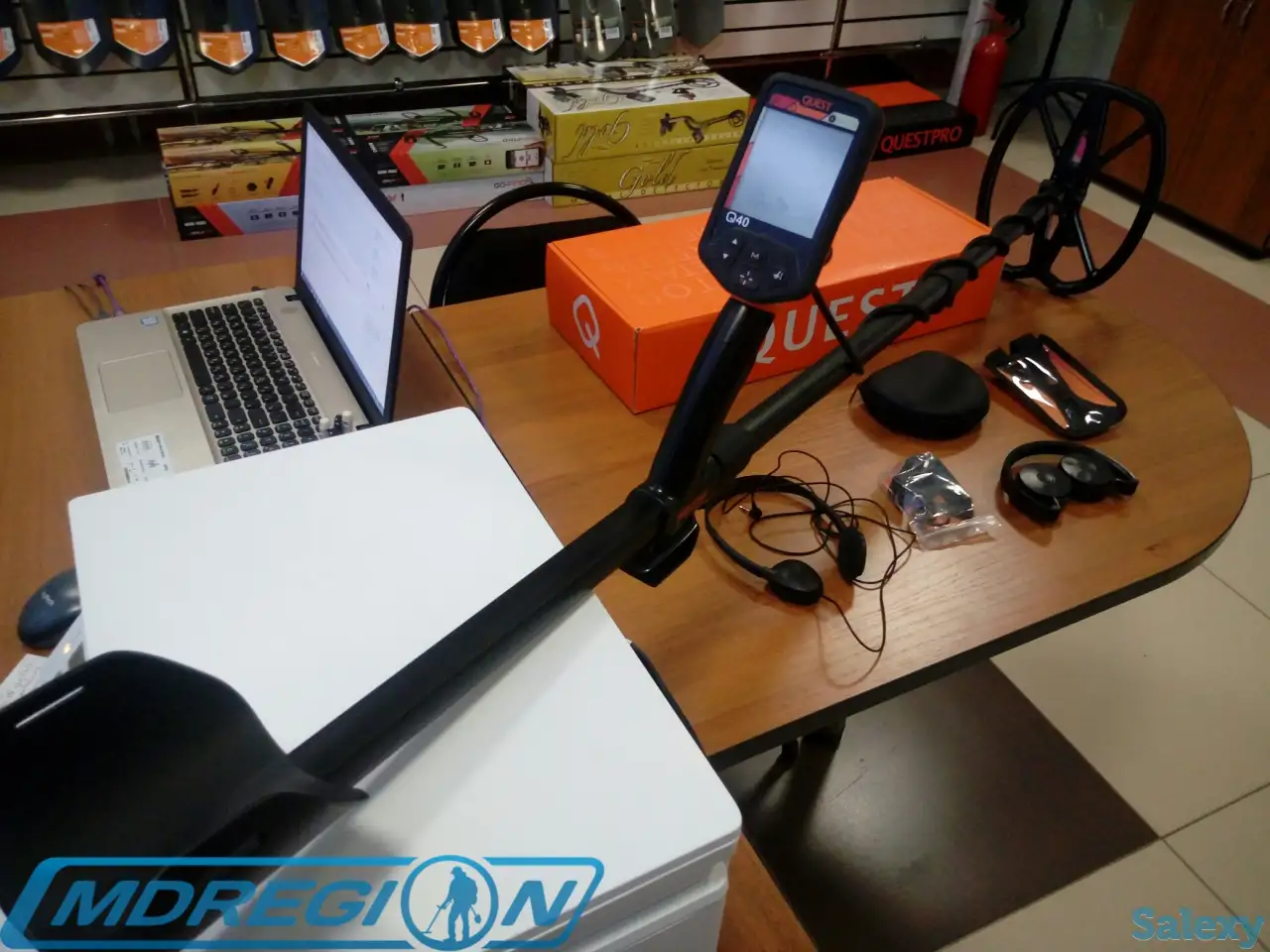 Увеличить QUEST Металлодетектор Quest Q40, фотография 1