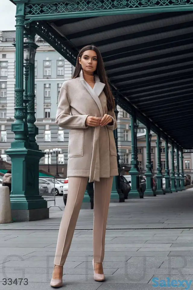 Классическое укороченное пальто, фотография 1