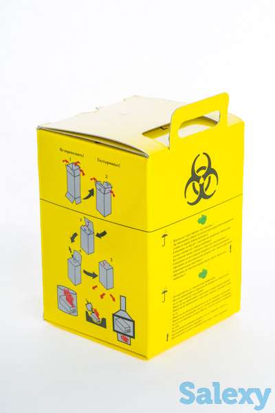 Контейнеры для утилизации медицинских отходов (КБСУ), фотография 1