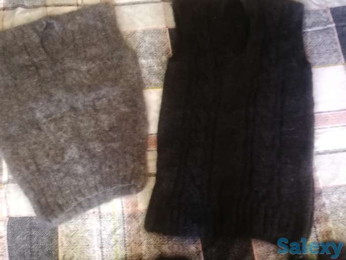 Оренбургские изделия, шали носки, жилетки, палантины., фотография 3