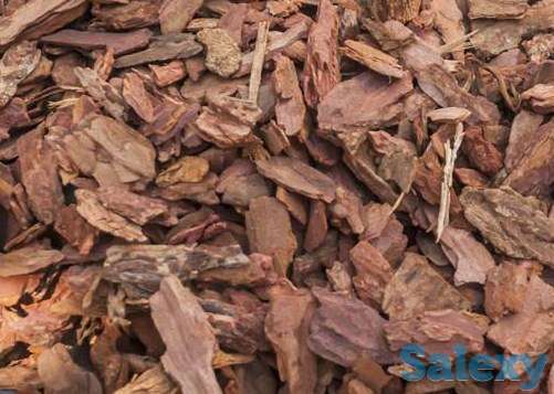 Мульча кора сосновая большая упаковка 60 литров, фотография 9