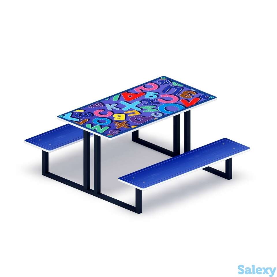 Столик детский мф 31.01.06-01 азбука, фотография 1