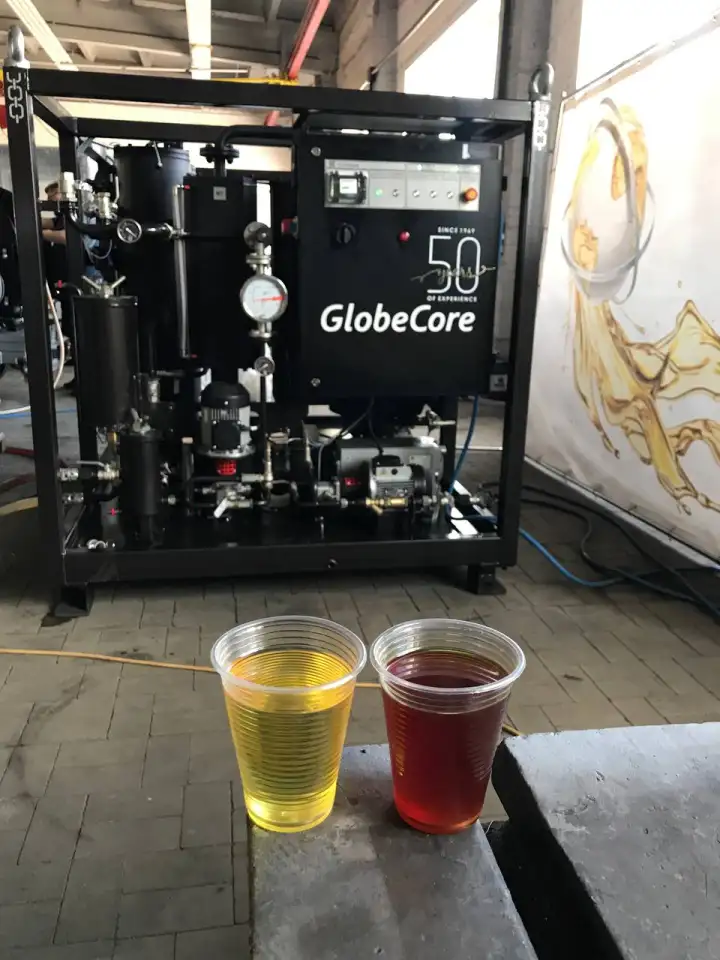 Оборудование для регенерации трансформаторных, турбинных, идустриальных, гидравлических и других  масел, осветление темн, фотография 4