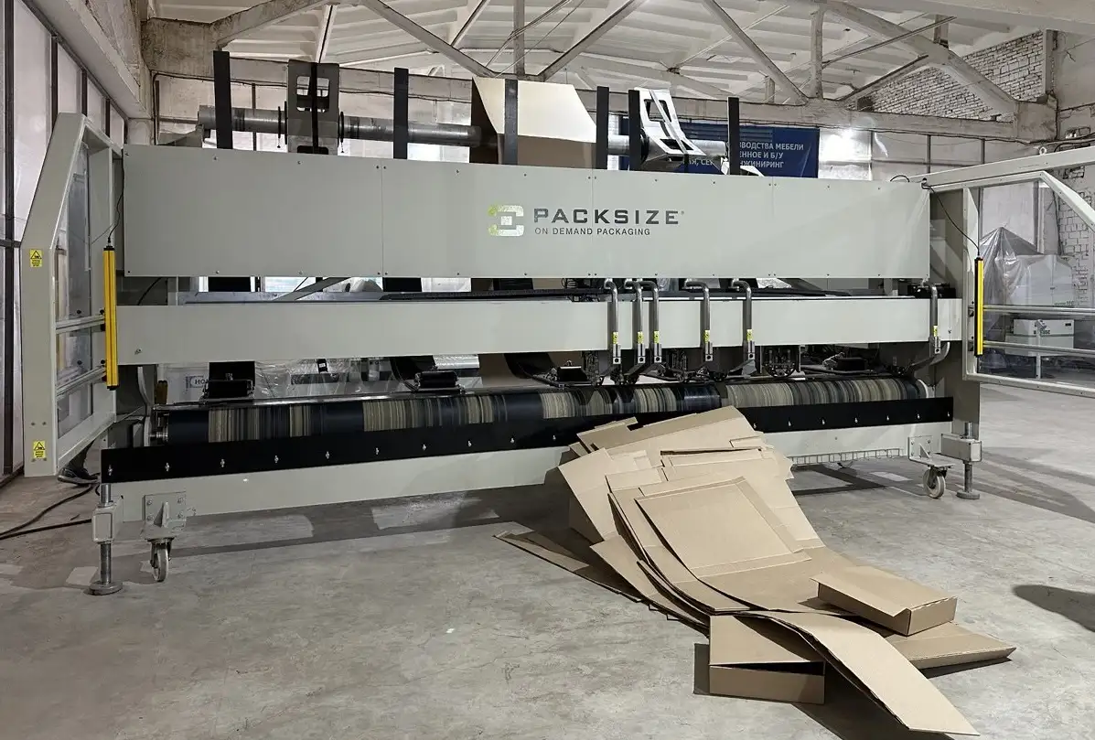 PACKSIZE EM6-50 Резательно-рилевочный станок с ЧПУ, фотография 1