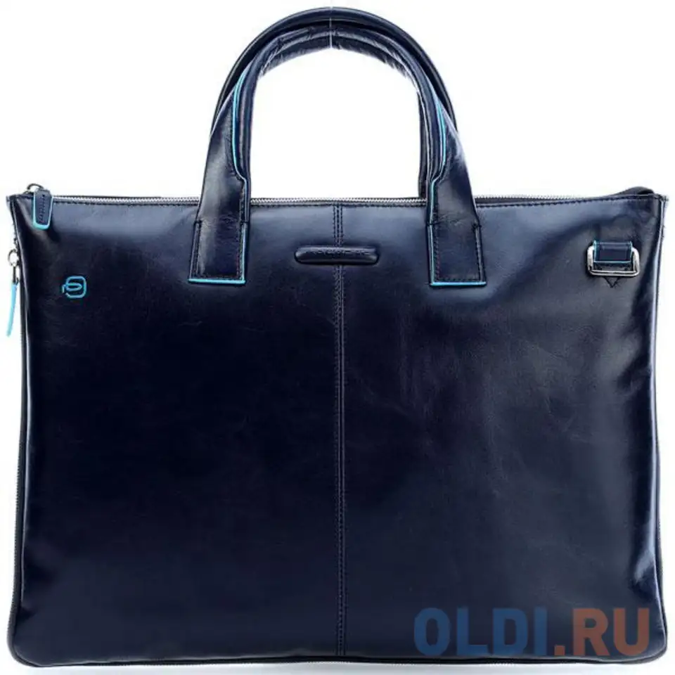 Сумка для ноутбука piquadro blue square ca4021b2/blu2 синий натур.кожа, фотография 1
