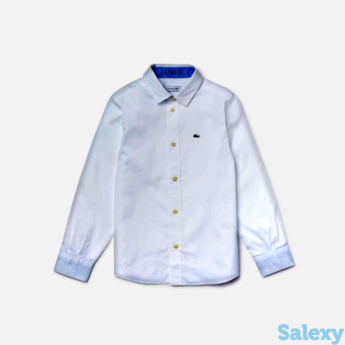 Рубашка lacoste из хлопка, фотография 1