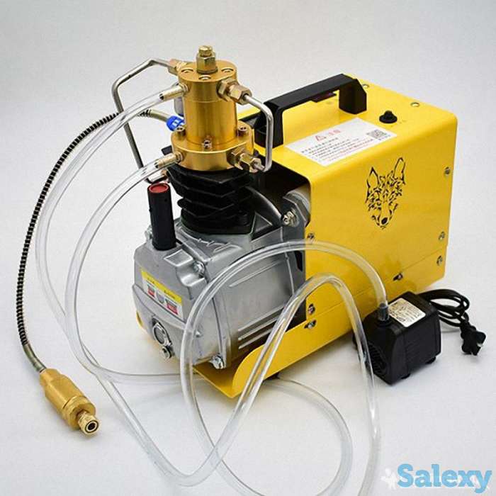 Электрический компрессор высокого давления безмасляный 400 Бар, 220 Вольт., фотография 1