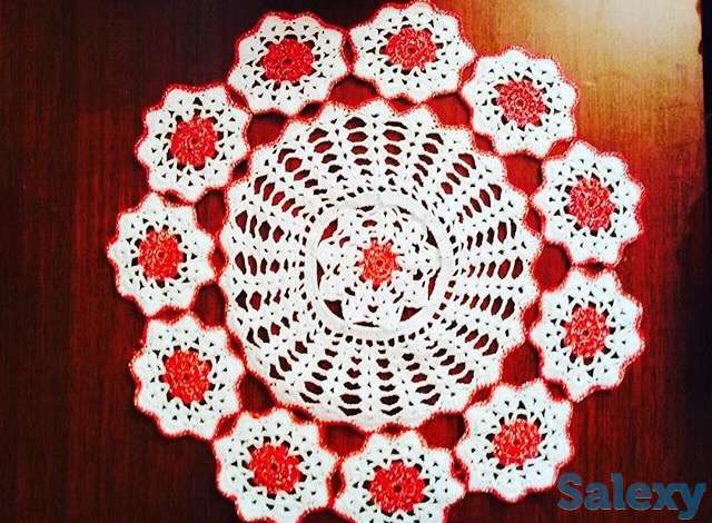 Продаю вязаные салфетки, фотография 7