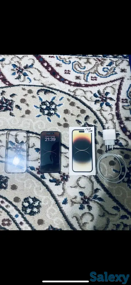 Айфон 14 Pro Новый 2 месяца держал, состояние мощный, емкость 100 защитка,экрана ,задний,и в камере имеется, 128 гб, фотография 1