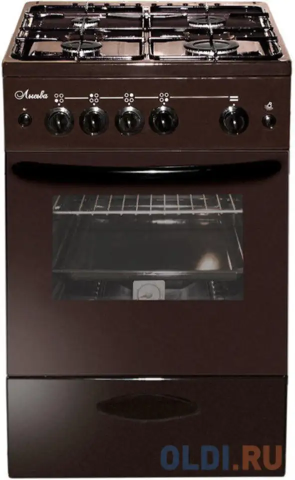 Газовая плита лысьва гп 400 мс-2у коричневый, фотография 1