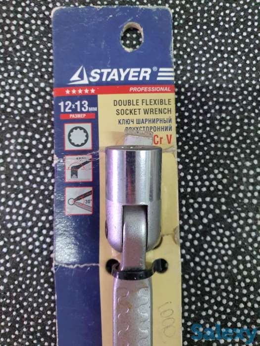 Stayer ключ шарнирный двухсторонний, фотография 2