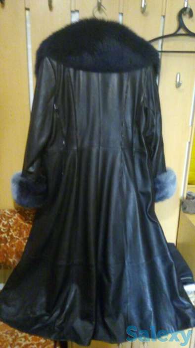 Продам кожаный плащ (осень, фотография 3