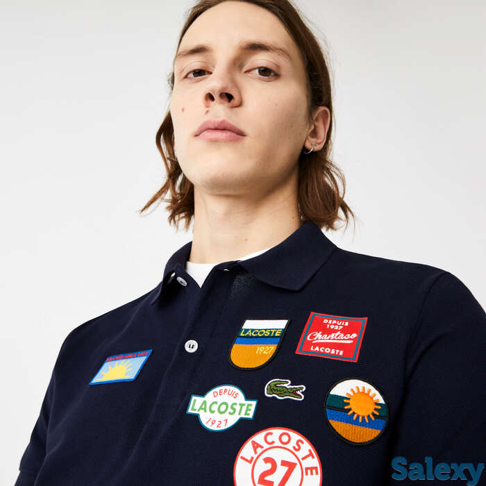 Мужское поло lacoste regular fit, фотография 1