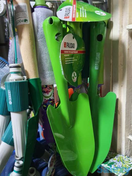 Совок посадочный широкий, цельнометаллический PALISAD, фотография 1