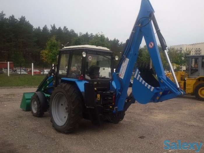 Экскаватор-погрузчик на базе трактора МТЗ, фотография 11