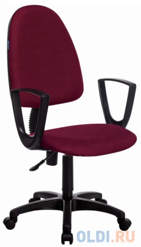 Кресло бюрократ ch-1300n/3c18 бордовый престиж+ 3c18, фотография 1