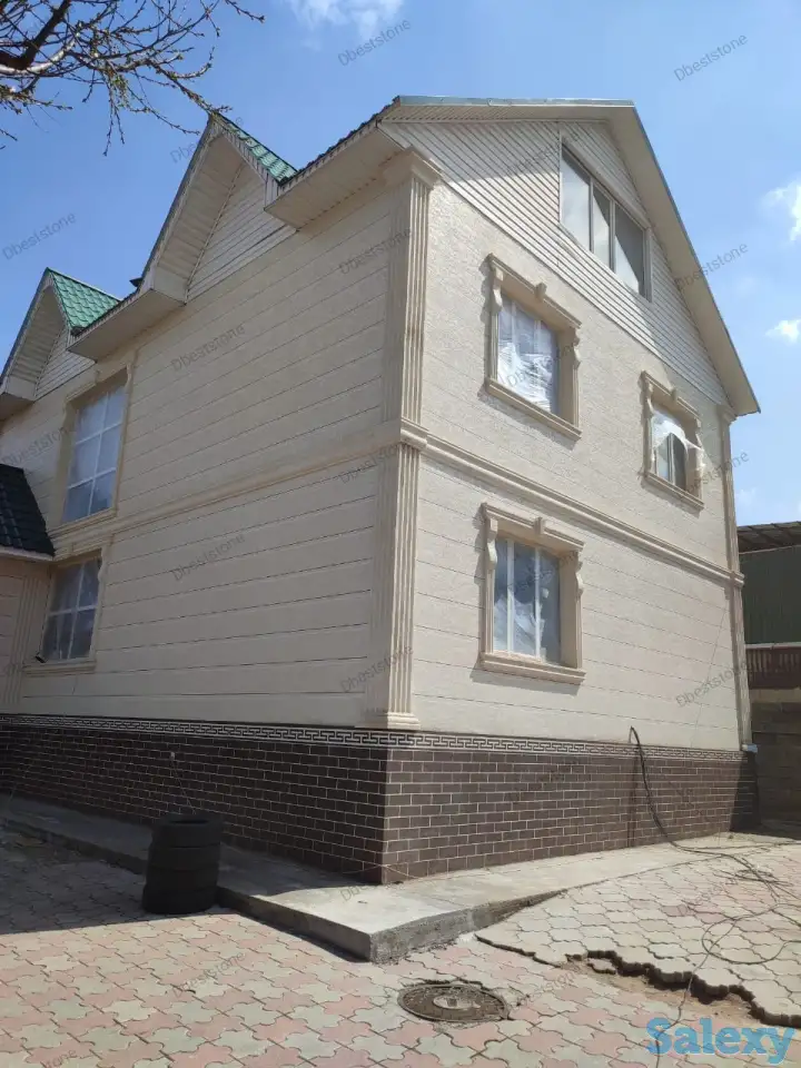 Жидкий травертин, Термопанели, Фасадные декоры, фотография 8