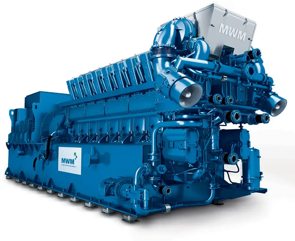 БУ ГПД MWM TCG 2020 V20, 2000 Квт, 2011 г. в., фотография 2