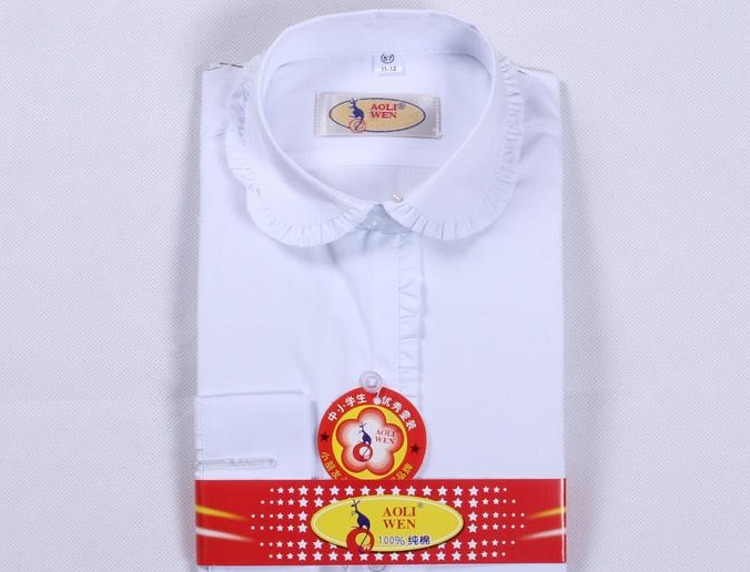 Белая рубашка, с длинным рукавом, фотография 1