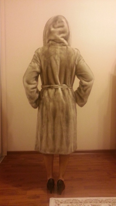 продам норковую шубу б/у, фотография 1