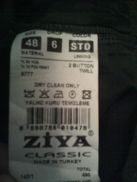 Продаю мужской пиджак марки ZIYA, Турция, 27 000 тг., торг., фотография 4