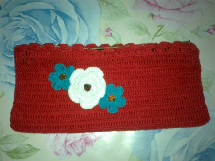 Косметички вязанные крючком, фотография 2