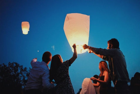 Шары  желание небесные фонари , фотография 5