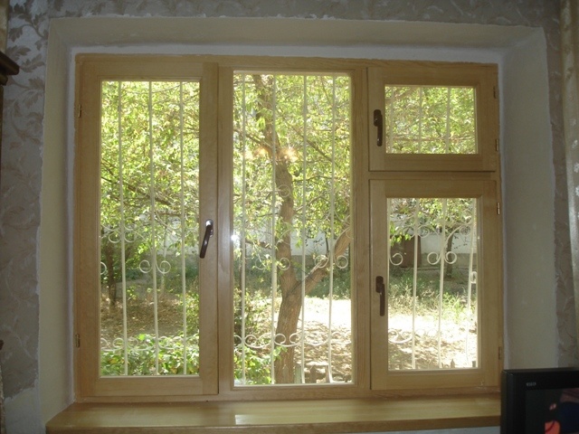 Деревянные окна, двери из массива сосны в Алматы, фотография 10