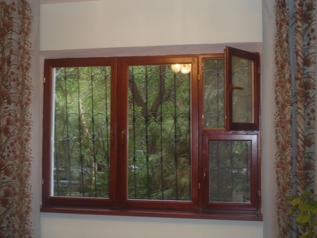 Деревянные окна, двери из массива сосны в Алматы, фотография 11