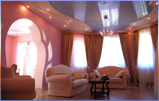 Натяжные потолки, фотография 12