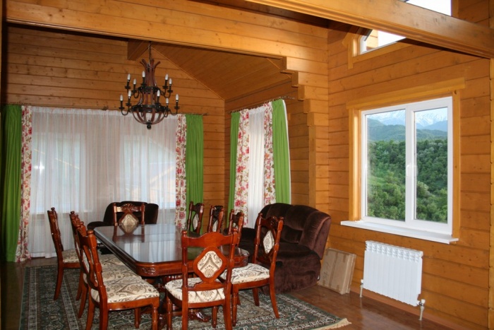 Строительство деревянных домов из клееного бруса, деревянные дома из Финляндии, финские деревянные дома, фотография 2