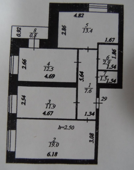 Продам 3 комнатную квартиру, ул. 188, дом 17 (начало Сейфуллина), фотография 13
