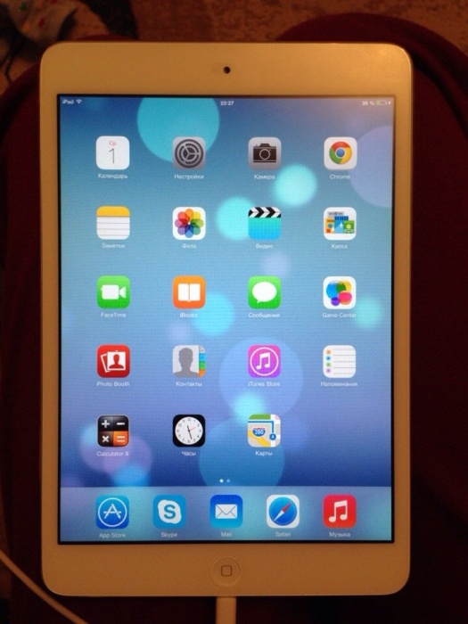 IPAD mini (белый)16 гиг. только wi-fi, фотография 3