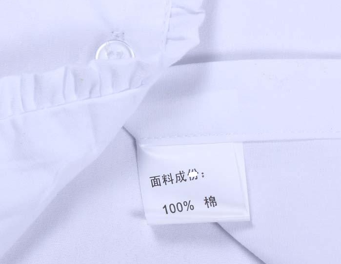 Белая рубашка, с длинным рукавом, фотография 4