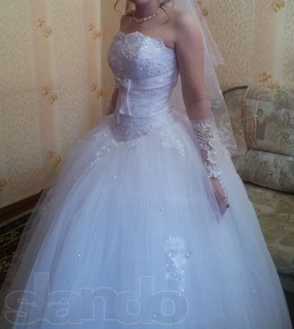 Продам пышное свадебное платье, фотография 6