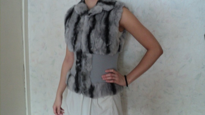 продам жакет меховой лиса-20000тг,искусственный мех-10000тг, фотография 1