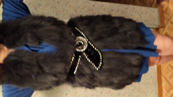 продам жакет меховой лиса-20000тг,искусственный мех-10000тг, фотография 2