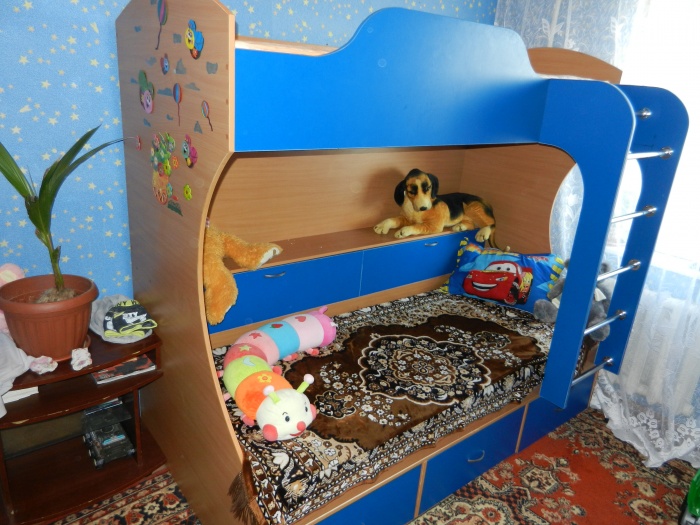двухъярусная кровать детская, фотография 2
