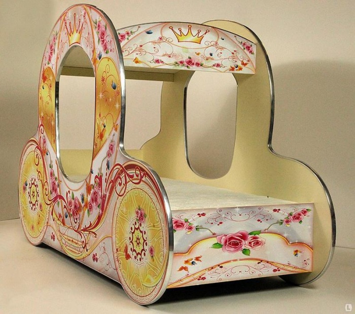 детские кроватки-машинки, кроватки-кареты, фотография 9