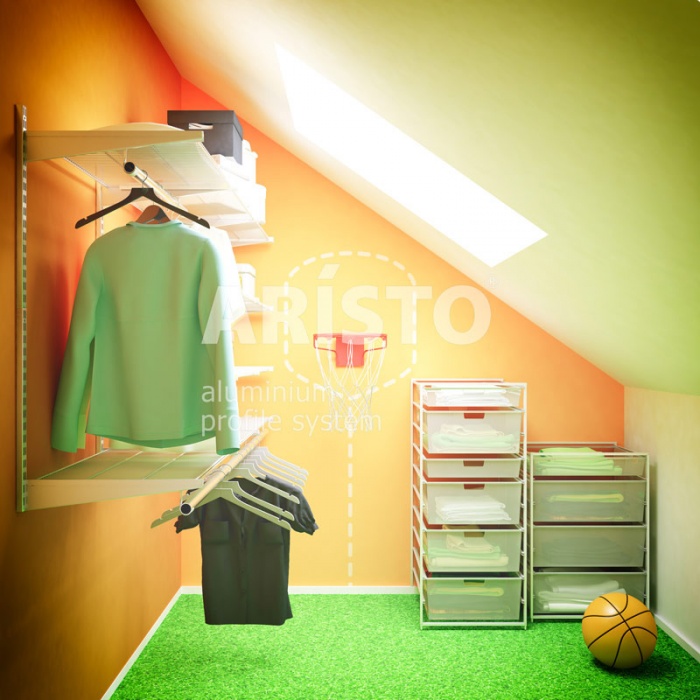 Гардеробные сетчатые системы, фотография 3