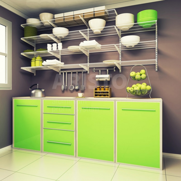 Гардеробные сетчатые системы, фотография 8