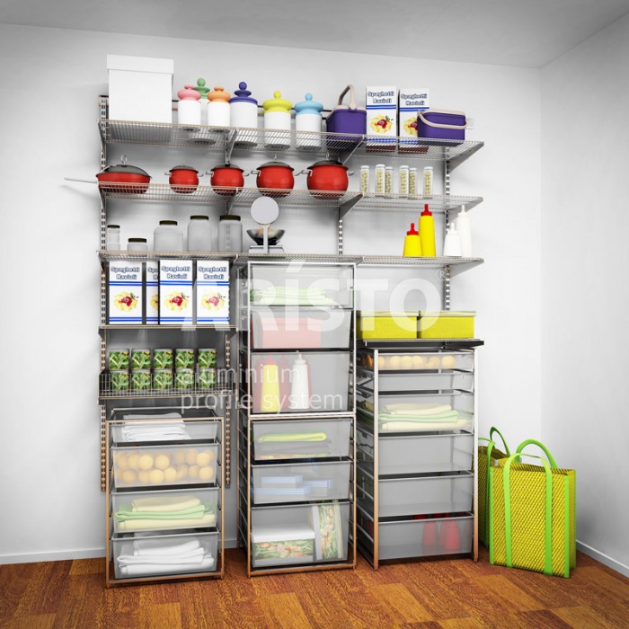 Гардеробные сетчатые системы, фотография 9