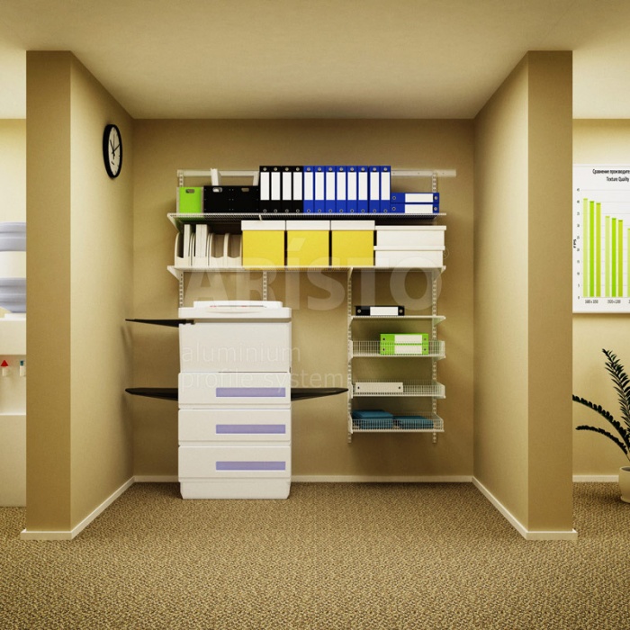 Гардеробные сетчатые системы, фотография 15