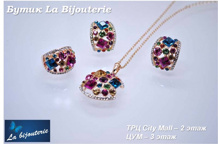 Бижутерия с кристаллами Swarovski. La Bijouterie, фотография 2