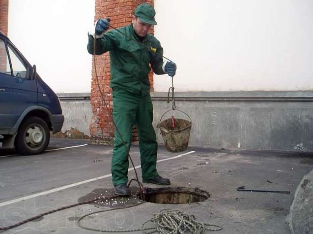 Прочистка, промывка канализации, канализационных труб, фотография 7