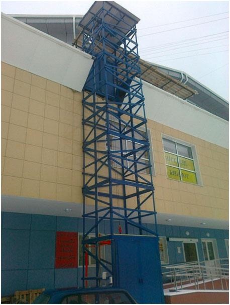 Шахтный грузовой подъемник ТИТАН для магазина, фотография 2